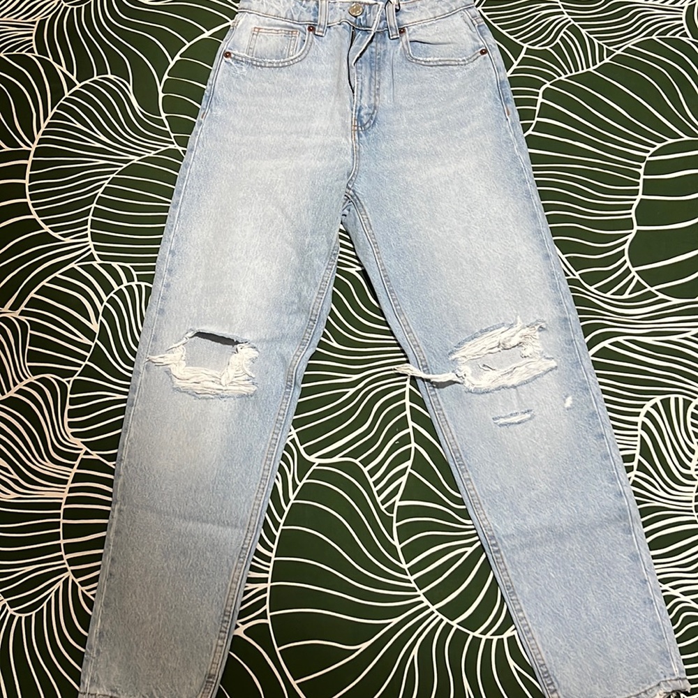 NWT ZARA Mom Jeans Size US2